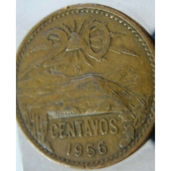 1956 20 Centavos Coin Money Clip Stainless Steel Wallet Cash Holder Silver - Picture 7 of 8